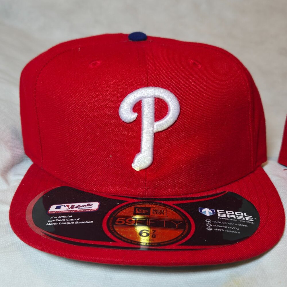 NWT New Era MLB On Field 59FIFTY Fitted Cap Philadelphia Phillies ALL SIZES